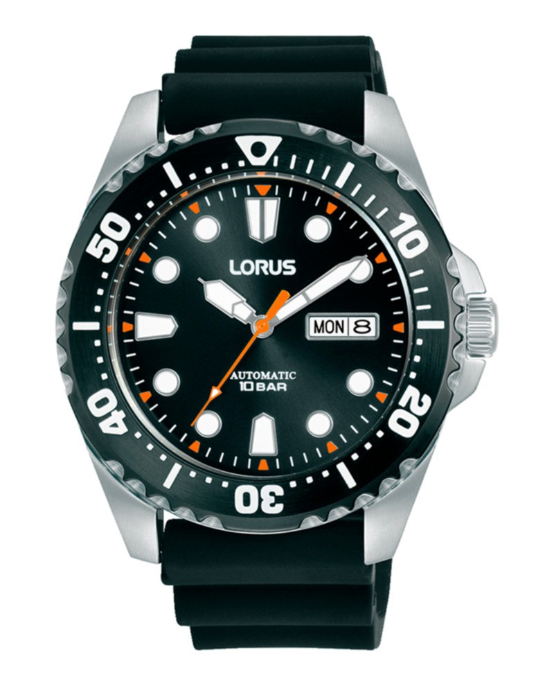 LORUS  CAUCHO AUTOMATICO 100 METROS