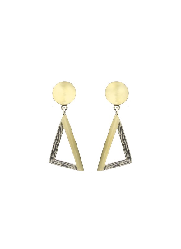 PENDIENTES PLATA Y ORO