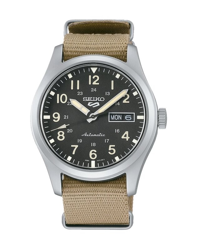 SEIKO 5 SPORTS FIELD MILITARY CREMA