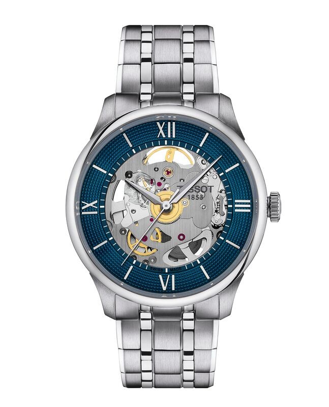 TISSOT CHEMIN DES TOURELLES SKELETON 39MM
